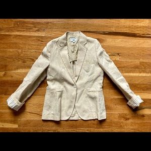 Uniqlo x Ines De La Fressange linen blazer, Sz M